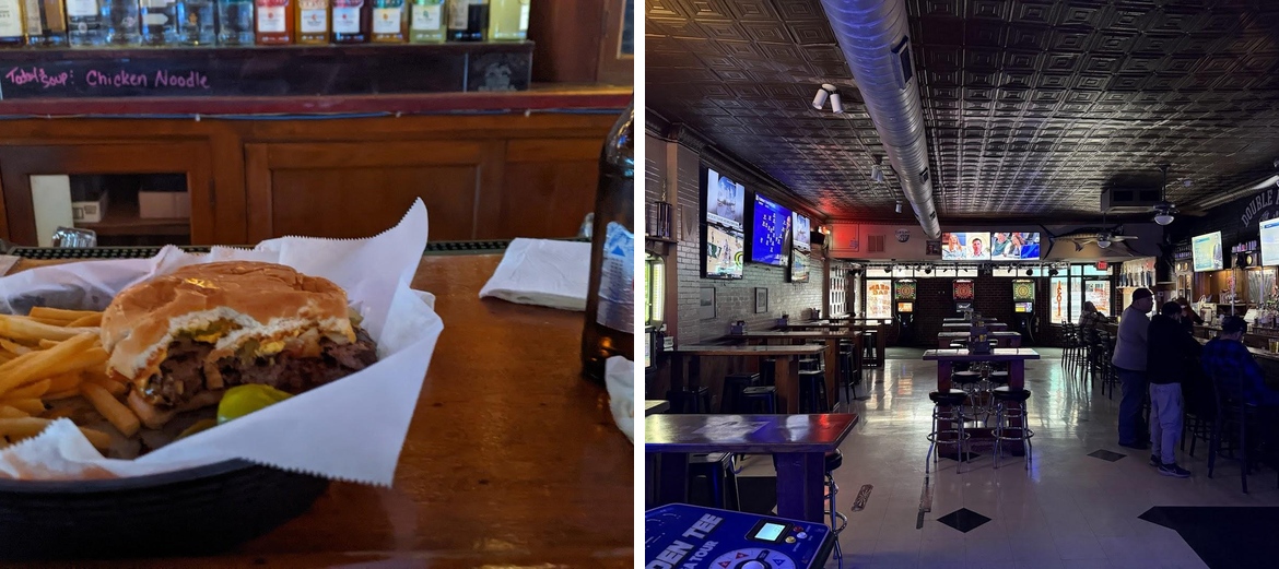 Double Play Saloon Menu
